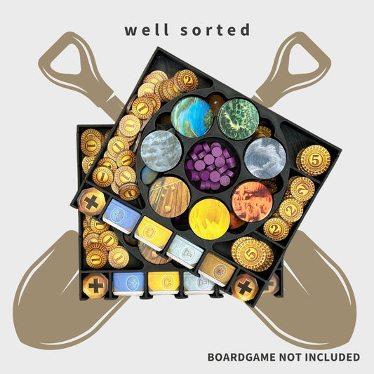 Age of Innovation Inlay - Boardgame Organizer