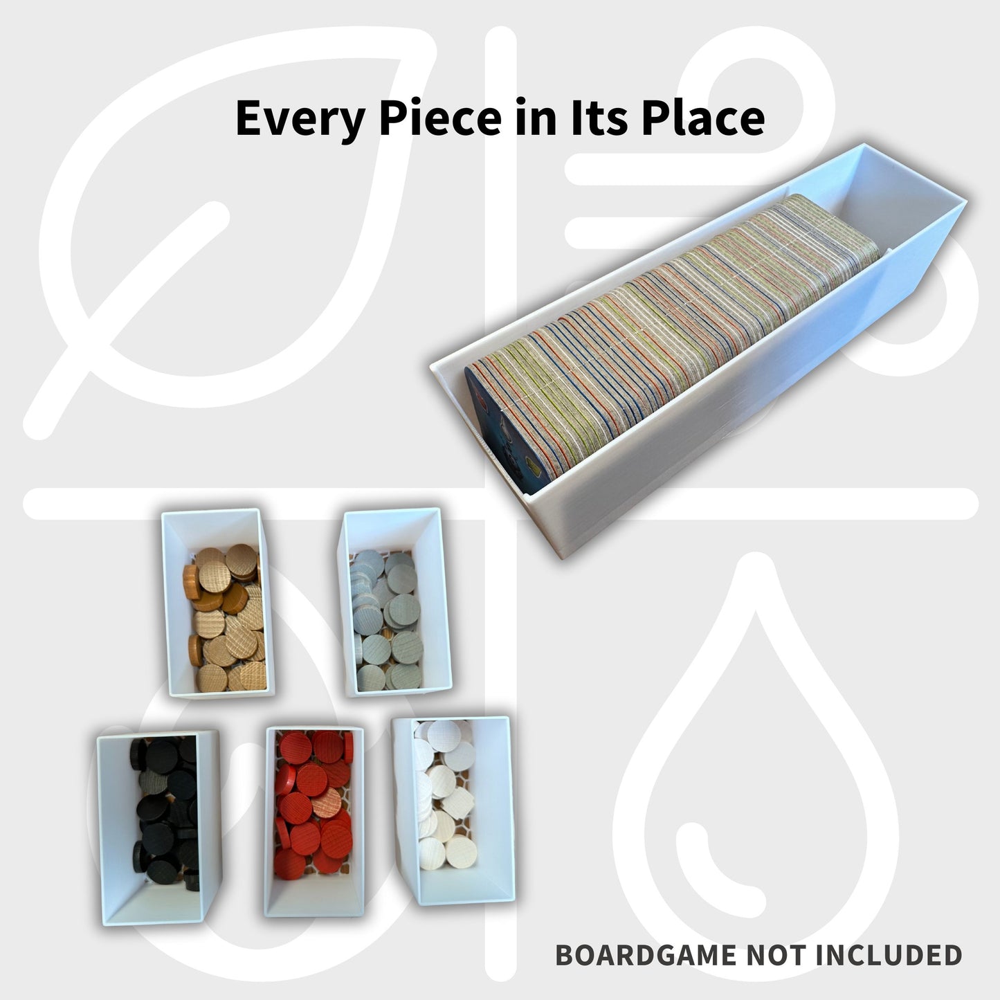 Sagani Inlay - Boardgame Organizer