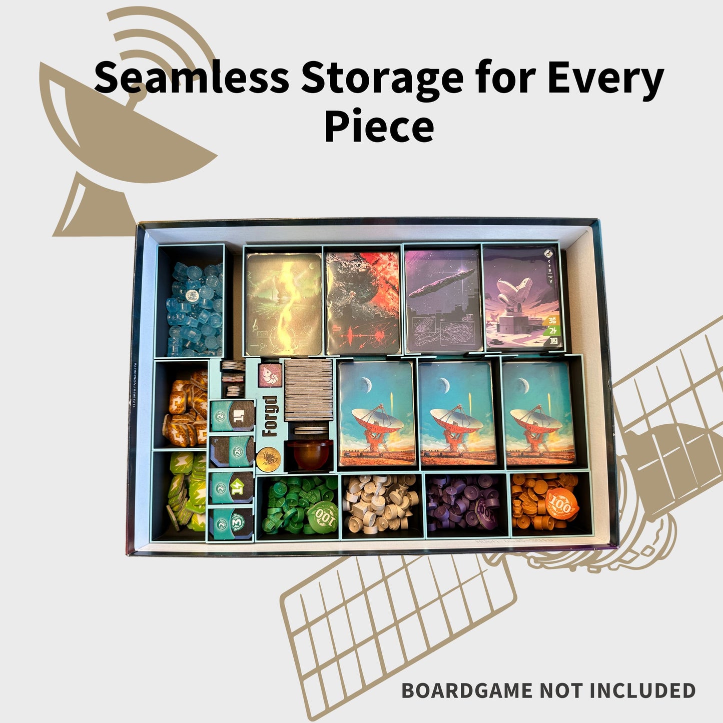 SETI Design Inlay with Accent Edge