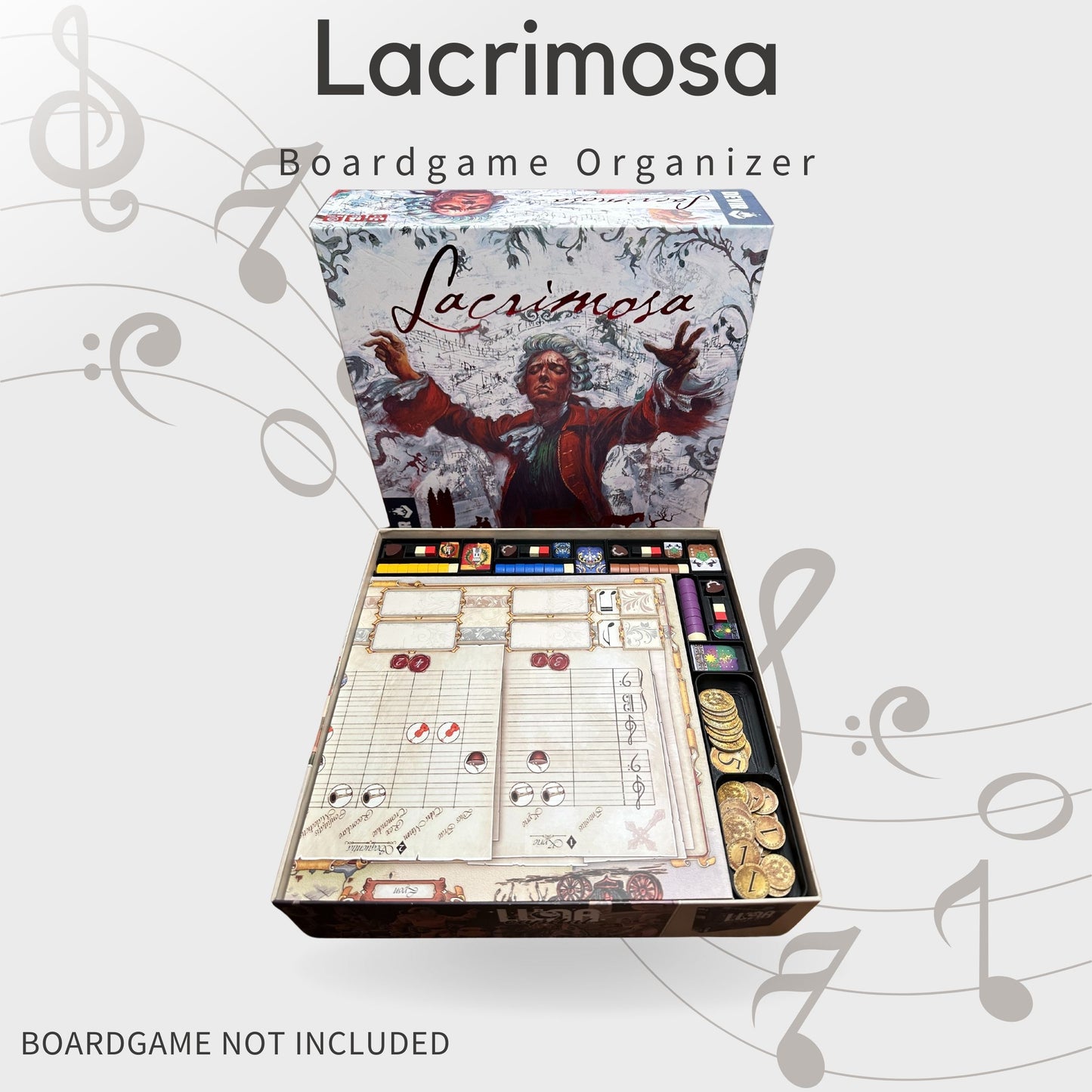 Lacrimosa Inlay - Boardgame organizer
