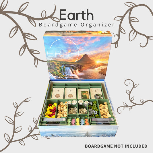 Erde Inlay - Brettspiel organizer