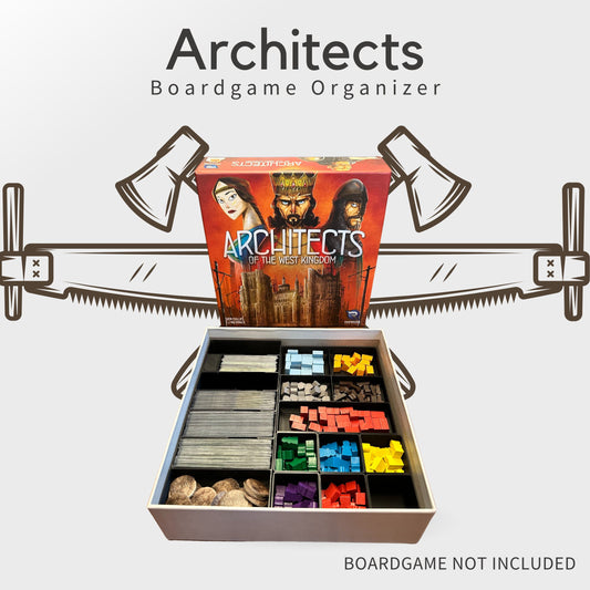 Architekten des Westfrankenreichs Inlay - Brettspiel Organizer