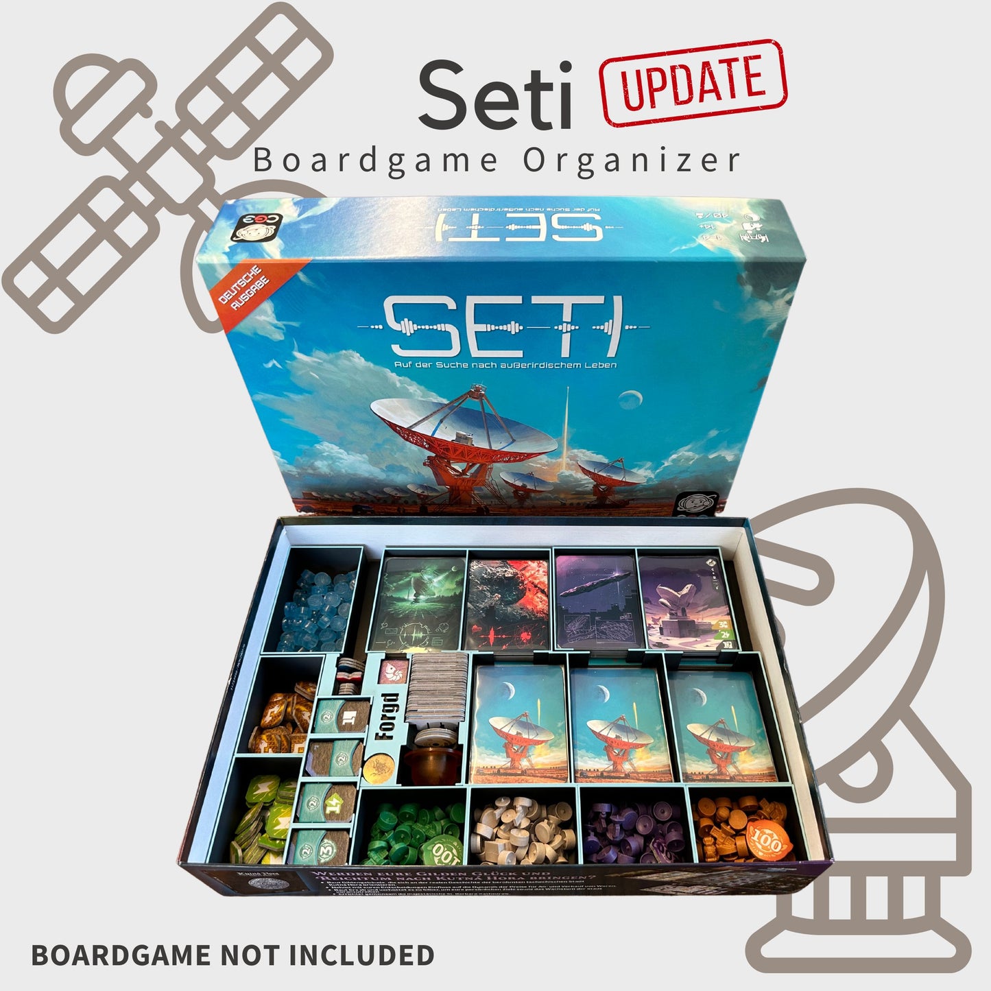 SETI Design Inlay with Accent Edge