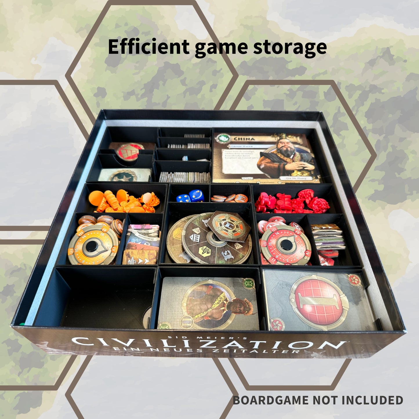 Civilization: A New Dawn insert - including Terra Incognita expansion