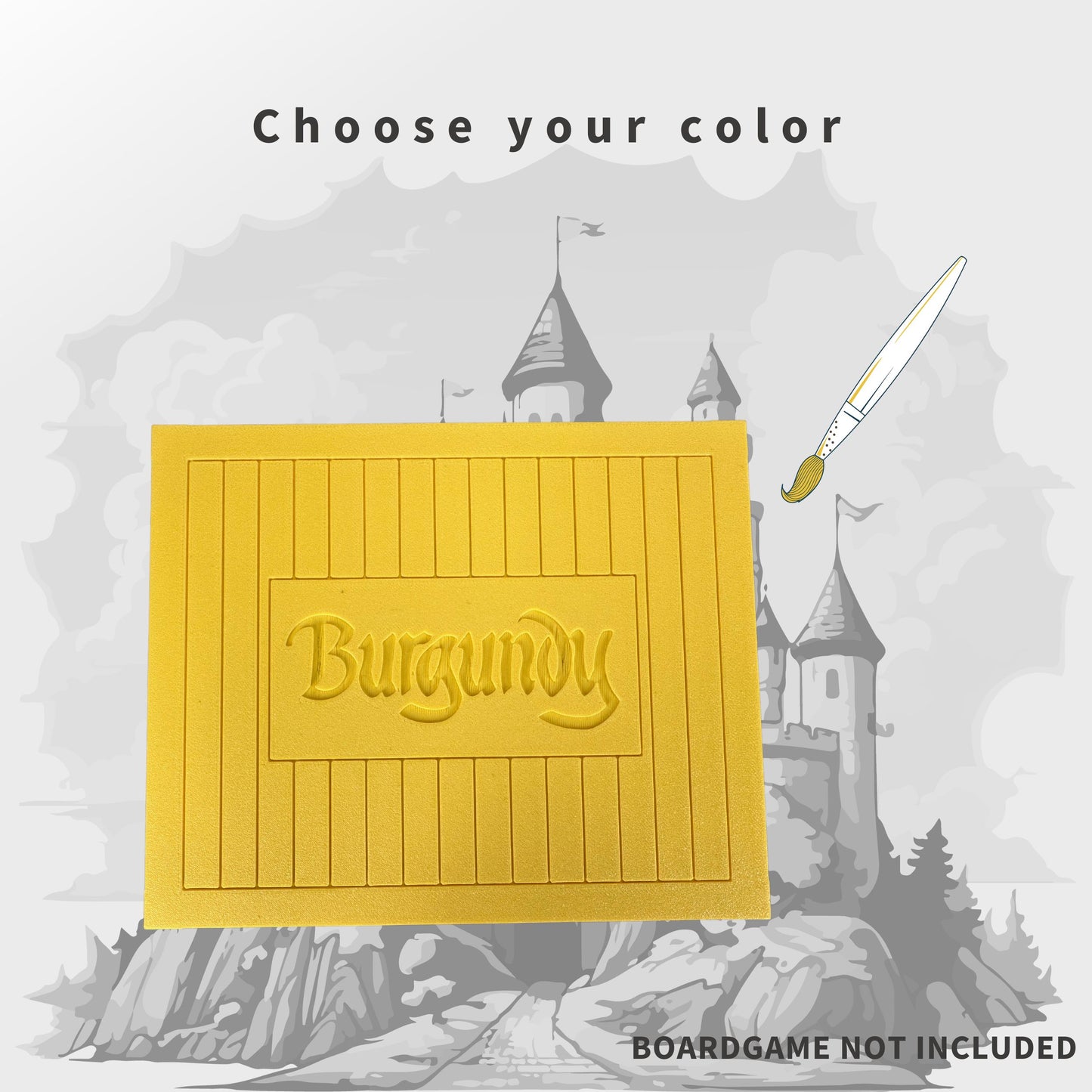 Castles of Burgundy Inlay - Boardgame Organizer