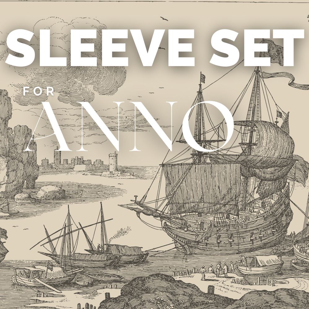 Anno 1800 Karten-Hüllen Komplettset - Inklusive Erweiterung