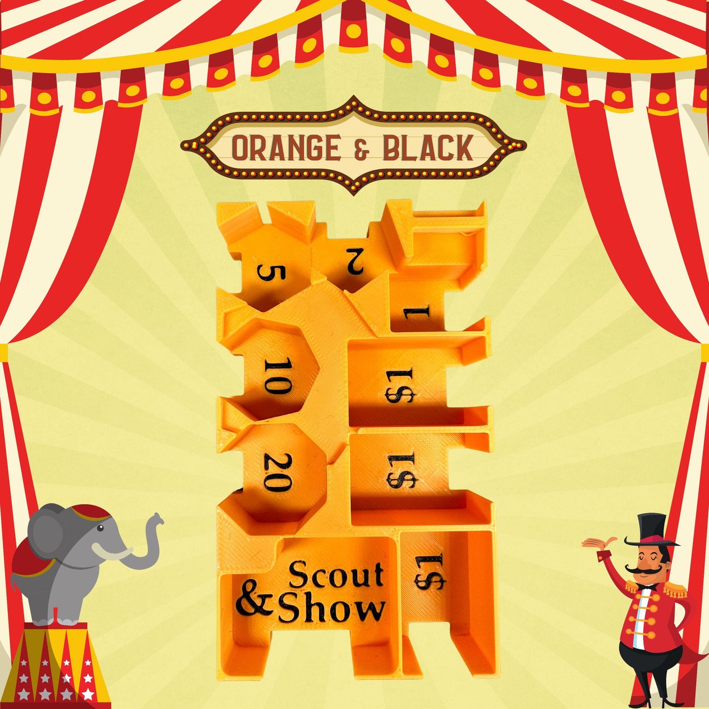 Scout Inlay - Boardgame Organizer